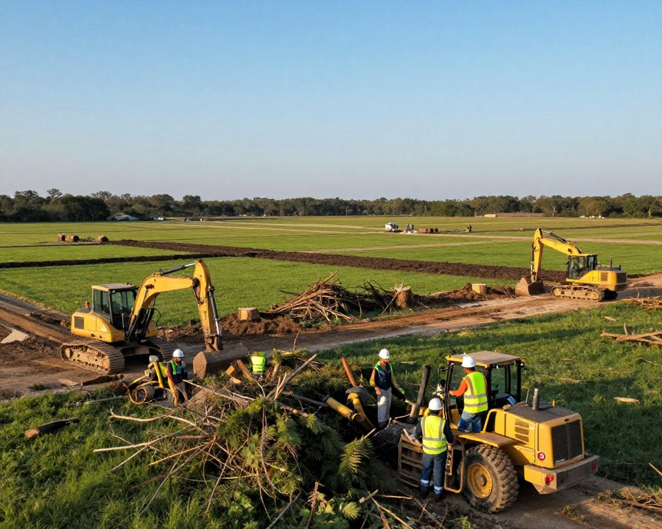 Land Clearing In Roanoke TX