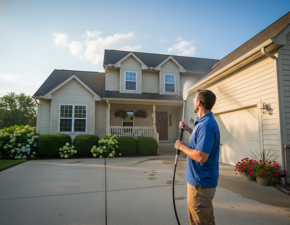 Hilliard OH House And Driveway Cleaning