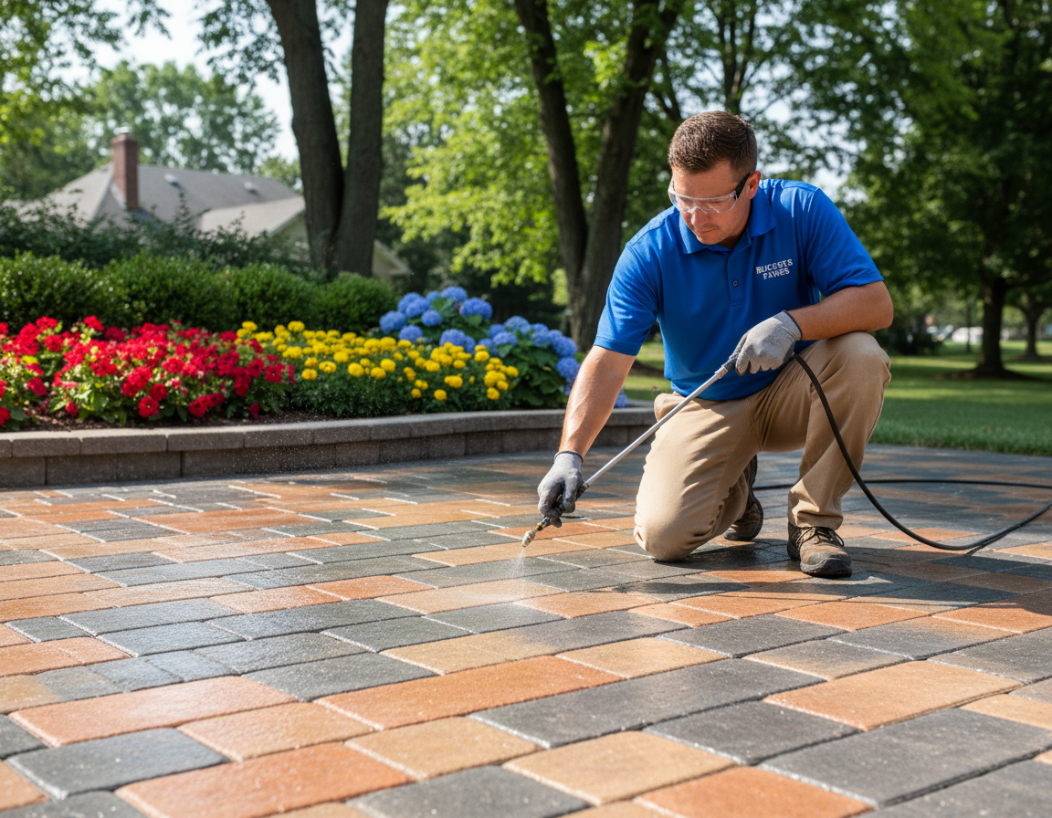 Lewis Center Patio Paver Sealing Services
